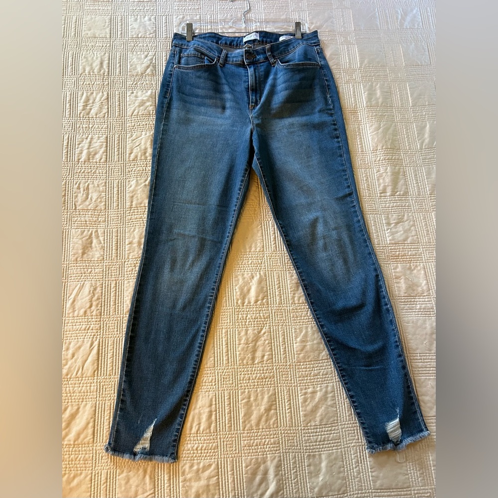 Classic Women's Skinny Jeans - Dark Blue